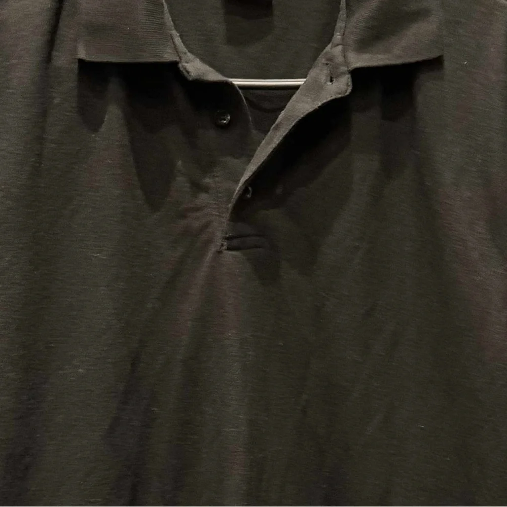 Banana Republic Black Polo Shirt XL